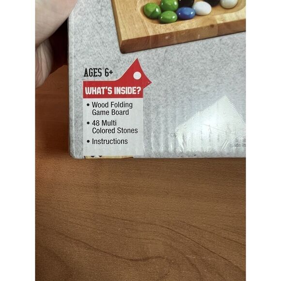 Solid Wood Mancala Game Folding  Cardinal - Picture 5 of 5